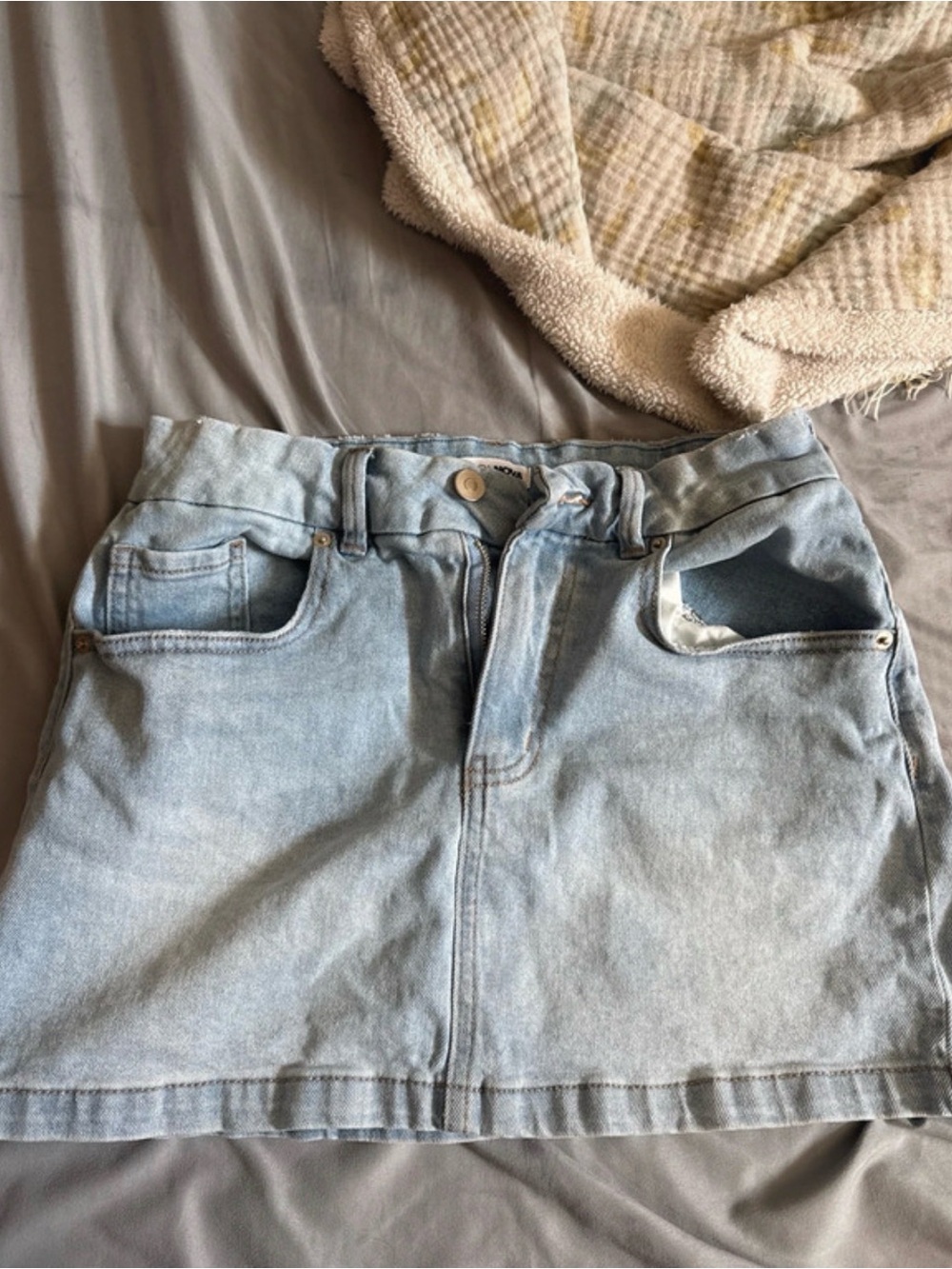 Denim skirt